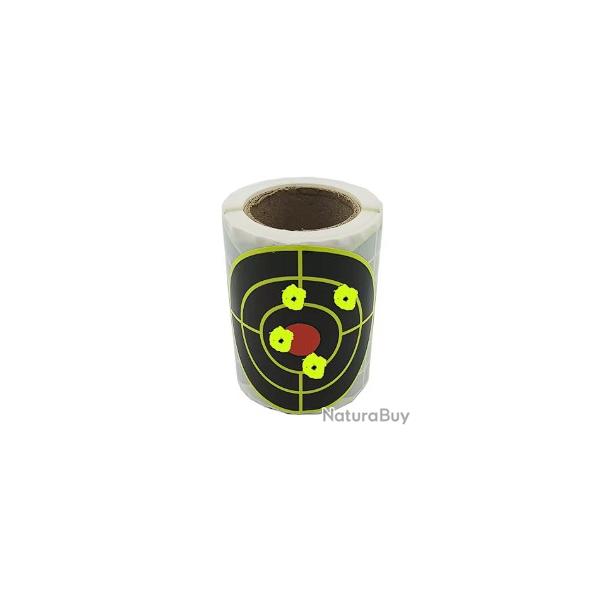 Cibles ractives 7.5cm X100