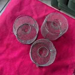 Lot de trois nasses à souris, pas de prix de réserve