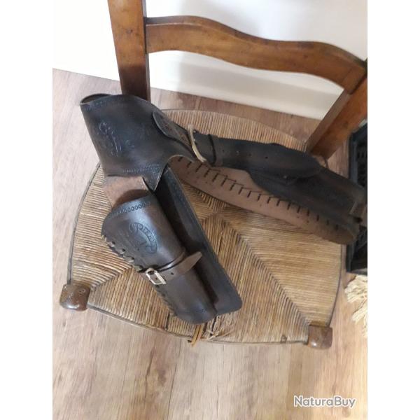 HOLSTER ET CEINTURON CUIR WESTERN