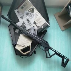 Carabine Black bunker Bm8 Couleur noir Calibre 4.5mm break barrel 19.9j encore garantie