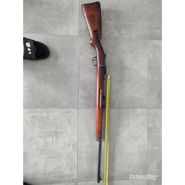 Carabine Simson mod. win 625 b. Calibre 22 long rifle. Culasse à verrou. Mono coup.