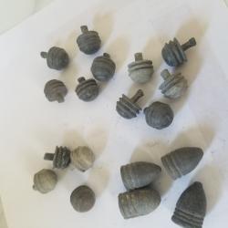 18 ogives plomb cal 16.