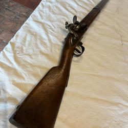 un ancien fusil 1777 a silex modele an 9 d'officiers