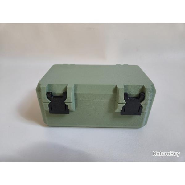 Boite pour 50 munitions 308w / 6.5 creedmoor (couleur OD green)