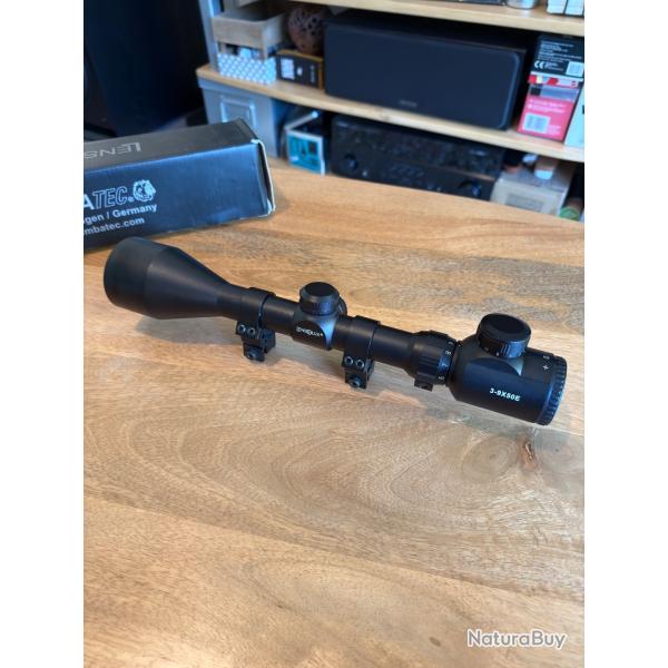Lunette Lensolux 3-9x50E avec point lumineux