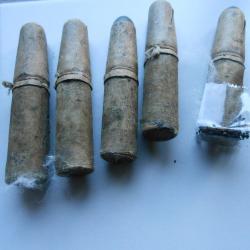 LOT munitions CHASSEPOT 1866  24 pieces