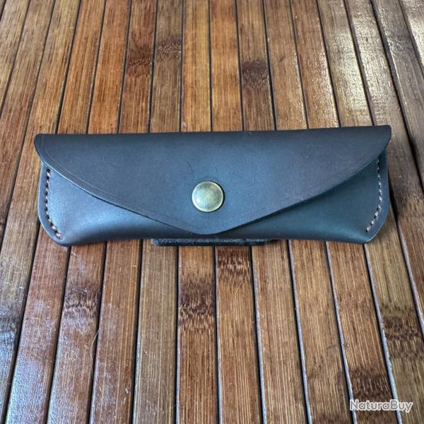 ÉTUIS DE CEINTURE EN CUIR POUR COUTEAU DE QUALITÉ NEUF PORT HORIZONTAL