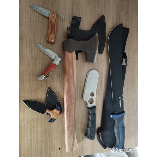 Ensemble arme blanche