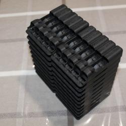 lot d'alvéoles de rangement pour munitions de carabine