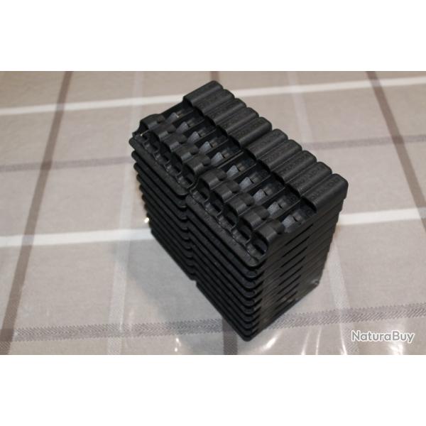 lot d'alvoles de rangement pour munitions de carabine