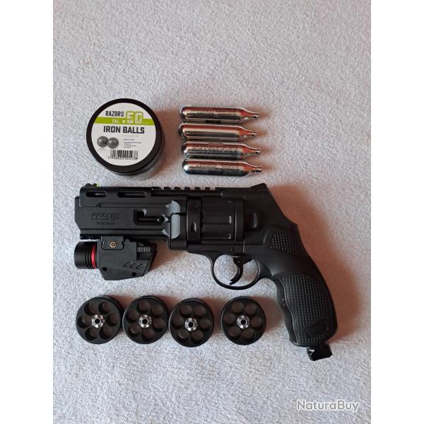 rvolver TR50 gen 2 T4E umarex lampe tactique laser, 13 joules, mallette de transport