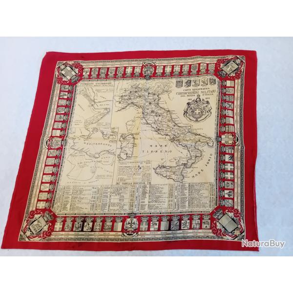 Mouchoir patriotique italien de 1912