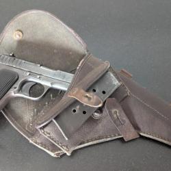 AUTHENTIQUE ETUI /HOLSTER ORIGINE EX URSS POUR PISTOLETS NAGANT TOKAREV TT30 TT33