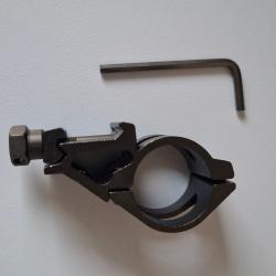 collier Dia. 25 déporté sur rail picatinny