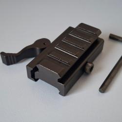 rail picatinny détachable sur rail picatinny