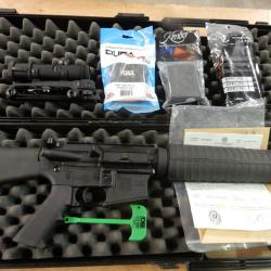 CARABINE DIAMONDBACKDB 15 CAL 223 REM + MALLETTE + LUNETTE + CHARGEURS OCCASION PARFAIT ETAT