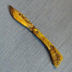 Véritable et ancien couteau canif Corse Bellini et Caggiari manche bélier