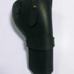 VALENTIN GANCH HOLSTER REVOLVER 5,5 a 6 POUCES NOIR NOUVEAU