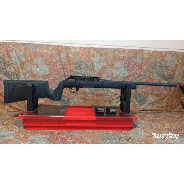 carabine 22LR  hammerli force b1 weteather black vendue avec 2 chargeurs elle est en parfait état