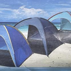 TOILE DE TENTE ABRI DE PLAGE