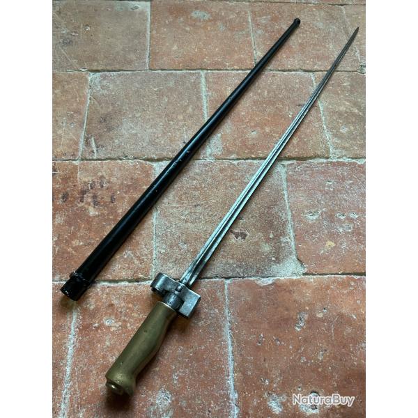 Baïonnette française Lebel 1886 2ème type - WW1 (2)