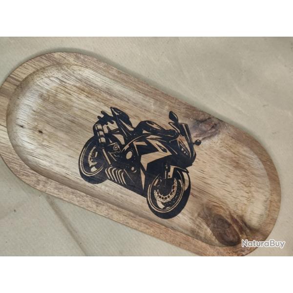 plateau personnalis moto