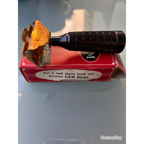 Rasoir GEM US Army 1944 avec boite