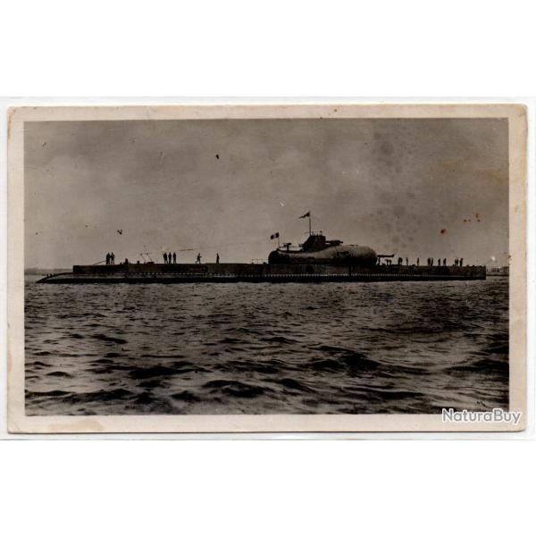 CPA - MARINE DE GUERRE  - CHERBOURG  Croiseur SOUS - MARIN N1588