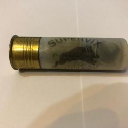 1 Cartouche Calibre 16 Gévelot Supervix Chevrotines 9 grains