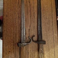 lot baionnettes berthier