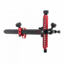 SHOCQ - Viseur ALIGN PRO Carbone ROUGE DROITIER (RH)