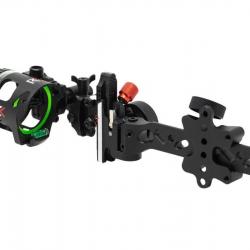REDLINE - Viseur RL-2 DTM 3 Pin Noir DROITIER (RH)