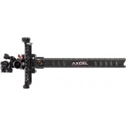 AXCEL - Viseur Achieve XP Pro/Bridge Lock 9" NOIR DROITIER (RH)