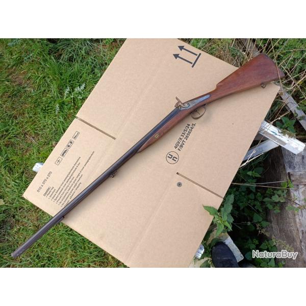 Fusil poudre noire incomplet
