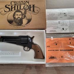 Revolver  6 coup Crosman shilot replique remington de sheriff 1861 177cal Pellet bbs c02