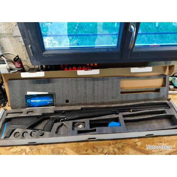 Carabine PCP Stoeger XM1 S4 Suppressor cal 4.5mm/.177 état neuve