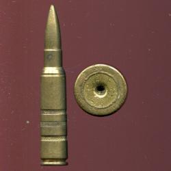 7.5 x 55 Schmidt & Rubin Suisse - inerte de manipulation entièrement en laiton - balle pointue