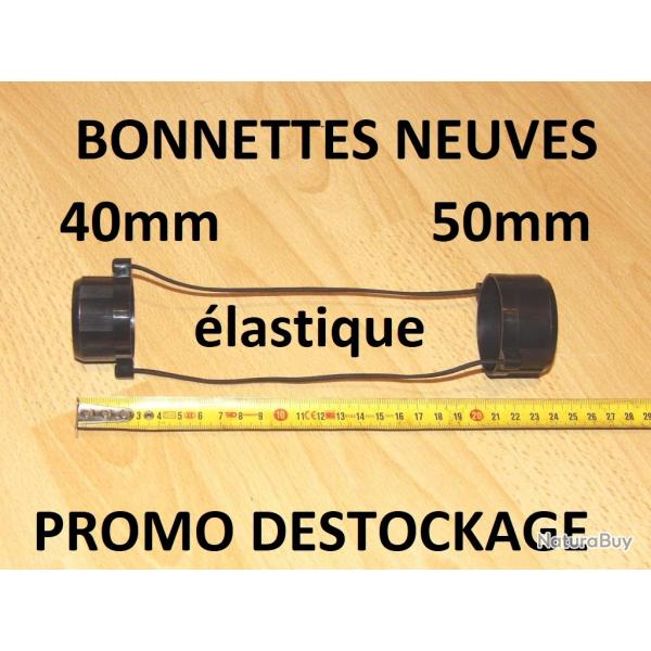 bonnettes NEUVES pour lunette diamètres intérieurs 40 / 50 mm - VENDU PAR JEPERCUTE (TS298)