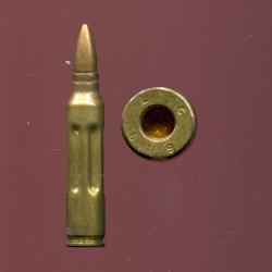 .223 Remington M16 USA Vietnam - Inerte de Manipulation - étui laiton  6 flutes - Lake City 1969