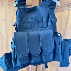 Gilet tactique noir