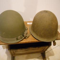 casque modele 1954-1953 assez lourd poids total 2 kilo environ