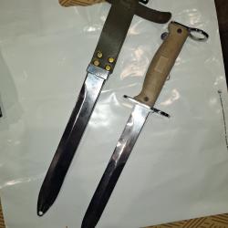 Très rare baionnette FAMAS de parade opération DAGUET vendue par poudrenoirepro