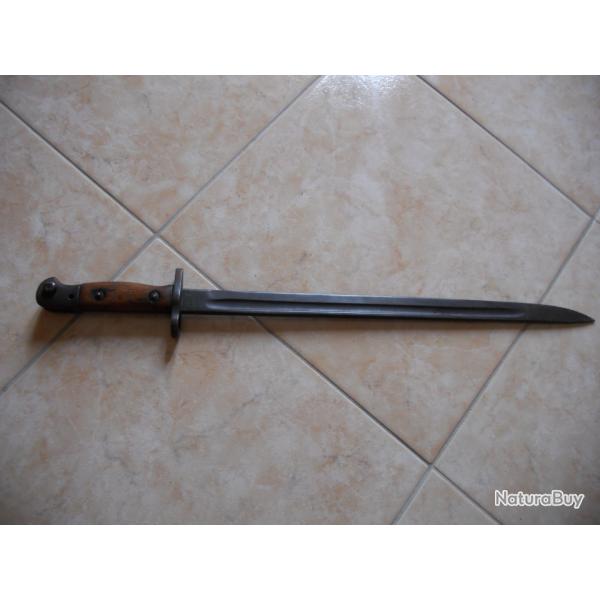 Baonnette Anglaise Modle 1907 pour fusil Lee Enfield Wilkinson Juin 1918