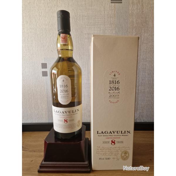 Whisky LAGAVULIN 8 ans 200eme anniversaire