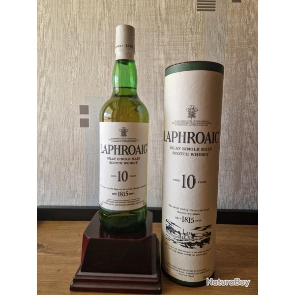 Whisky  single malt LAPHROAIG 10 ANS