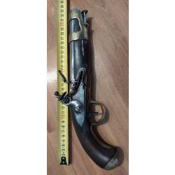 pistolet à silex modèle AN VIII , AN 8