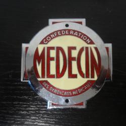 ancien insigne emblème médecin emaillè
