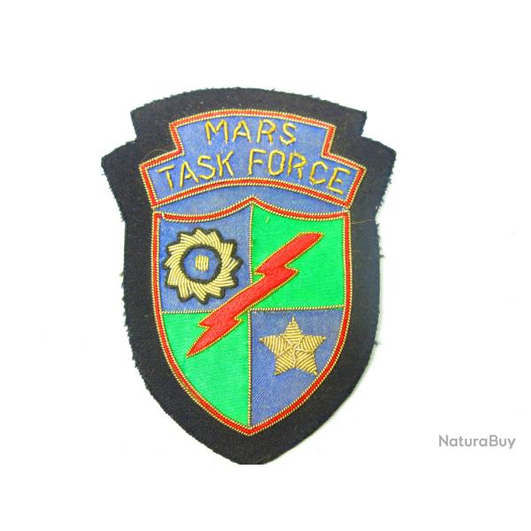 Insigne US Mars Task forces brod cannetille ref 113     box 344