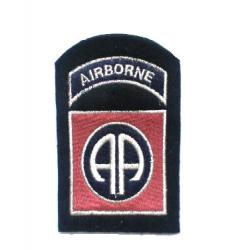 Patch para 82nd Airborne brodé argent bo 153