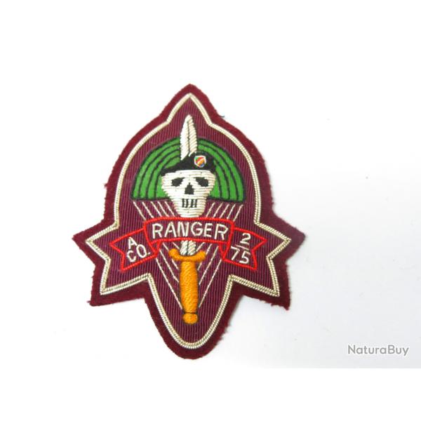 Insigne Ranger US sp forces brod cannetille ref 99    box  344